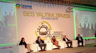 İZODER ‘SES YALITIMI ZİRVESİ’ile Gürültü Kirliliğine Karşı Farkındalık Seferberliği Başlattı