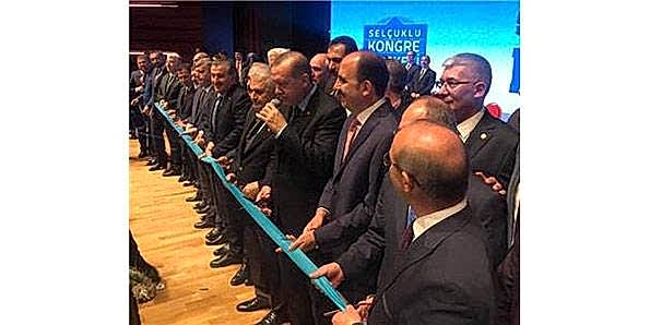 Cumhurbaşkanı Erdoğan Mingəçevir Kongre Merkezini Açtı